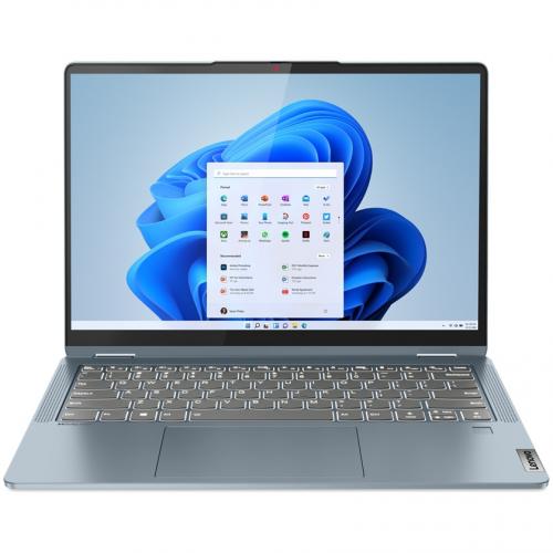 Laptop 2-in-1 Lenovo IdeaPad Flex 5 14IAU7, Intel Core i5-1235U, 14inch Touch, RAM 16GB, SSD 512GB, Intel Iris Xe Graphics, Windows 11, Stone Blue