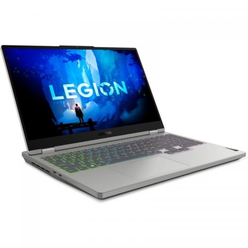 Laptop Lenovo Legion 5 15IAH7H, Intel Core i5-12500H, 15.6 inch, RAM 32GB, SSD 512GB, nVidia GeForce RTX 3060 6GB, No OS, Cloud Grey