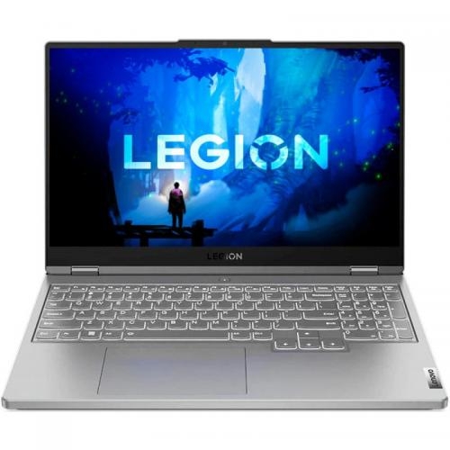 Laptop Lenovo Legion 5 15IAH7H, Intel Core i7-12700H, 15.6 inch, RAM 16GB, SSD 512GB, nVidia GeForce RTX 3060 6GB, No OS, Cloud Grey