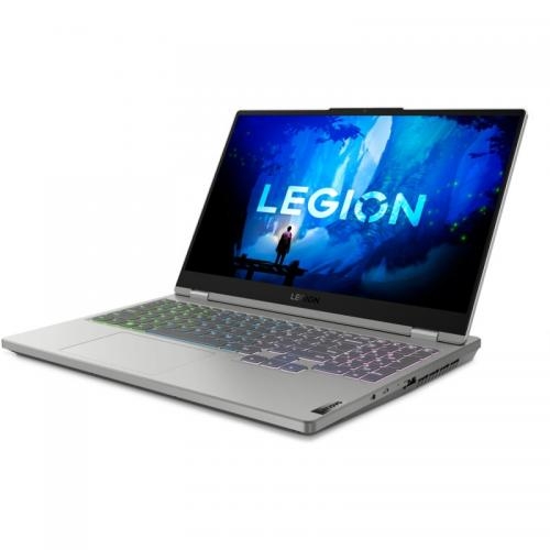 Laptop Lenovo Legion 5 15IAH7H, Intel Core i7-12700H, 15.6 inch, RAM 16GB, SSD 512GB, nVidia GeForce RTX 3070 8GB, No OS, Cloud Grey