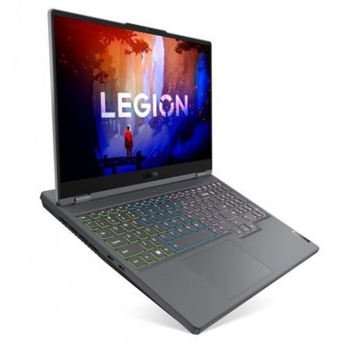 Laptop Lenovo Legion 5 15ARH7H, AMD Ryzen 5 6600H, 15.6inch, RAM 16GB, SSD 512GB, nVidia GeForce RTX 3060 6GB, Windows 11, Storm Grey