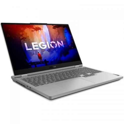 Laptop Lenovo Legion 5 15ARH7H, AMD Ryzen 7 6800H, 15inch, RAM 32GB, SSD 512GB, nVidia GeForce RTX 3070 8GB, No OS, Cloud Grey
