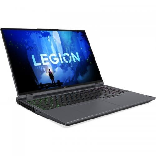 Laptop Legion 5 Pro 16IAH7H, Intel Core i5-12500H, 16inch, RAM 16GB, SSD 512GB, nVidia GeForce RTX 3060 6GB, No OS, Storm Grey