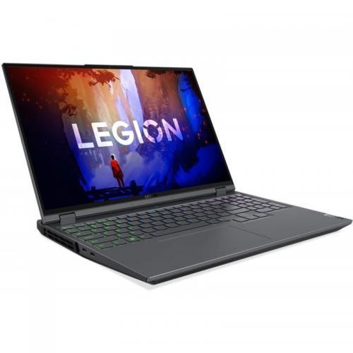 Laptop Lenovo Legion 5 Pro 16ARH7H, AMD Ryzen 7 6800H, 16inch, RAM 32GB, SSD 512GB, nVidia GeForce RTX 3060 6GB, No OS, Storm Grey