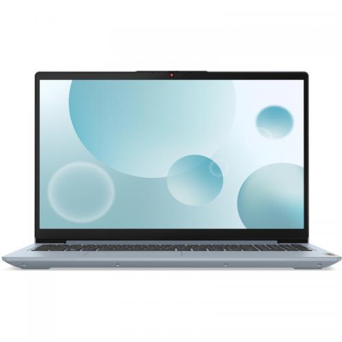 Laptop Lenovo IdeaPad 3 15IAU7, Intel Corei7-1255U, 15.6inch, RAM 16GB, SSD 512GB, Intel Iris Xe, No OS, Misty Blue