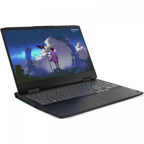 Laptop Lenovo IdeaPad Gaming 3 15IAH7, Intel  Core  i5-12450H, 15.6inch, RAM 16GB, SSD 512GB, nVidia GeForce RTX 3050 4GB, No OS, Onyx Grey