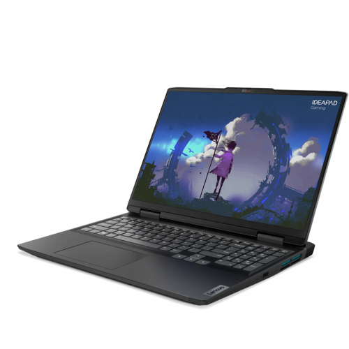 Laptop Lenovo Gaming IdeaPad 3 16IAH7, Intel Core i5-12450H, 16inch, RAM 16GB, SSD 512GB, nVidia GeForce RTX 3050 Ti 4GB, No OS, Onyx Grey 