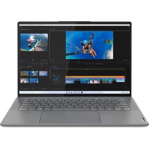 Laptop Lenovo Yoga Slim 7 ProX 14ARH7, AMD Ryzen 7 6800HS Creator Edition, 14.5inch, RAM 32GB, SSD 1TB, nVidia GeForce RTX 3050 4GB, Windows 11, Onyx Grey