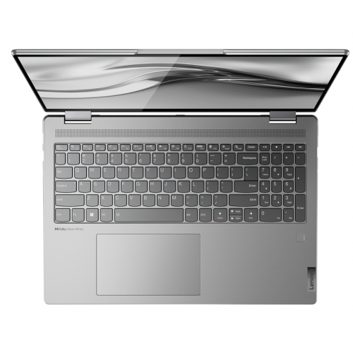 Laptop 2-in-1 Lenovo Yoga 7 16IAH7, Intel Core i5-12500H, 16inch Touch, RAM 16GB, SSD 512GB, Intel Arc A370M 4GB, Windows 11, Arctic Grey