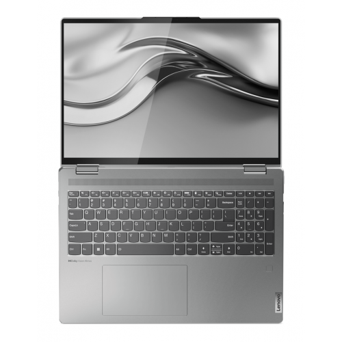 Laptop 2-in-1 Lenovo Yoga 7 16IAH7, Intel Core i5-12500H, 16inch Touch, RAM 16GB, SSD 512GB, Intel Arc A370M 4GB, Windows 11, Arctic Grey