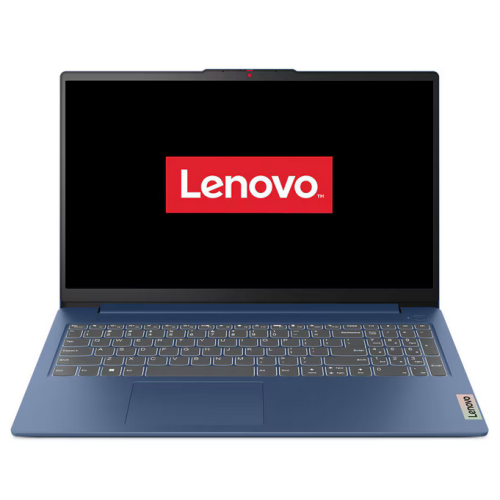 Laptop Lenovo IdeaPad Slim 3 15ABR8, AMD Ryzen 7 5825U, 15.6 inch, RAM 16GB, SSD 1TB, AMD Radeon Graphics, No OS, Abyss Blue