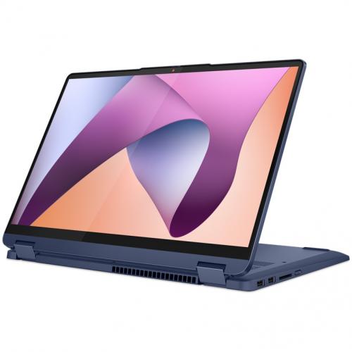 Laptop 2-in-1 Lenovo IdeaPad Flex 5 14ABR8, AMD Ryzen 7 7730U, 14inch Touch, RAM 16GB, SSD 512GB, AMD Radeon Graphics, Windows 11, Abyss Blue