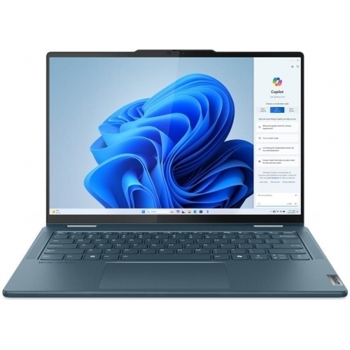 Laptop 2-in-1 Lenovo Yoga 7 14IML9, Intel Core Ultra 5 125H, 14inch Touch, RAM 16GB, SSD 512GB, Intel Arc Graphics, Windows 11, Tidal Teal
