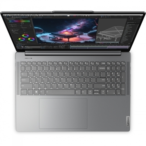Laptop Lenovo Yoga Pro 9 16IMH9, Intel Core Ultra 9 185H, 16inch Touch, RAM 32GB, SSD 1TB, nVidia GeForce RTX 4050 6GB, Windows 11, Luna Grey