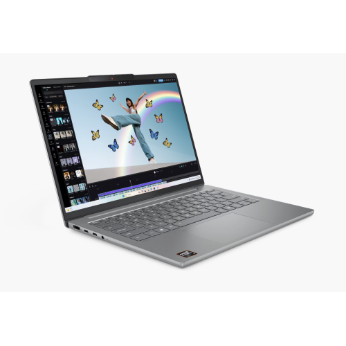 Laptop Lenovo IdeaPad Slim 5 14AKP10, AMD Ryzen AI 7 350, 14 inch, RAM 32GB, SSD 1TB, AMD Radeon 860M Graphics, No OS, Luna Grey