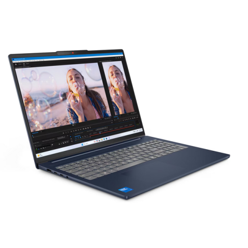 Laptop Lenovo IdeaPad Slim 5 16AKP10, AMD Ryzen AI 5 340, 16 inch, RAM 16GB, SSD 1TB, AMD Radeon 840M Graphics, No OS, Cosmic Blue