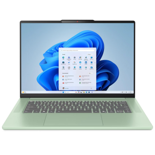 Laptop Lenovo IdeaPad Slim 5 15ARP10, AMD Ryzen 7 7735HS, 15.1 inch, RAM 16GB, SSD 1TB, AMD Radeon 680M, No OS, Seafoam Green