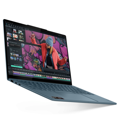 Laptop Lenovo Yoga Slim 7 14AKP10, AMD Ryzen AI 7 350, 14 inch, RAM 32GB, SSD 1TB, AMD Radeon 860M, Windows 11, Tidal Teal