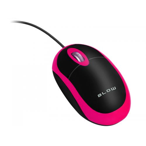Mouse Optic Blow MP-20, USB, Pink-Black