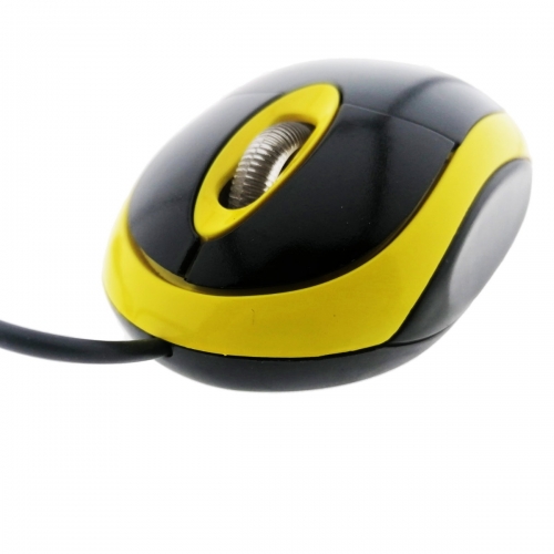 Mouse Optic Blow 84-017, USB, Black-Yellow