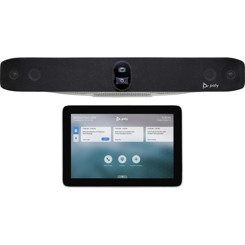 Kit Camera Videoconferinta Poly by HP Studio X70 All-In-One Video Bar, Black + Display TC8