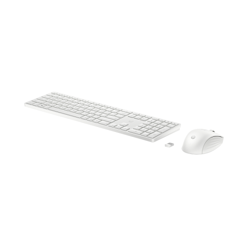 Kit Wireless HP 655 - Tastatura, USB Wireless, White + Mouse Optic, USB Wireless, White