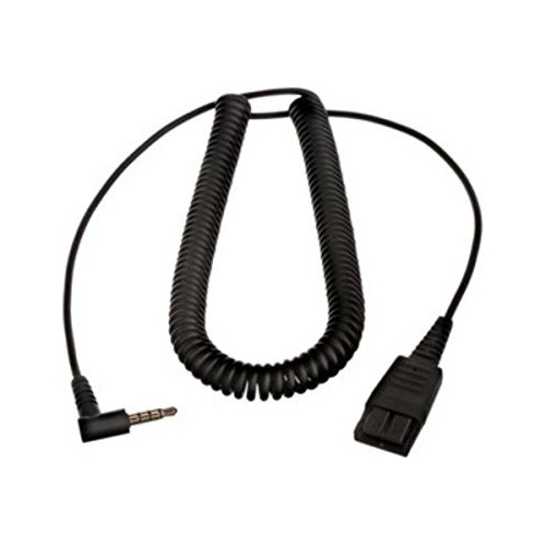 Cablu Jabra 8734-599, QD - 2 x 3.5mm jack, 2.5m, Black