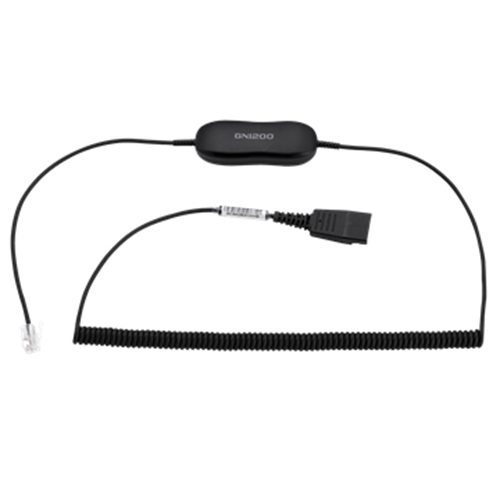Cablu Jabra Evolve GN 1218, QD - RJ-9, 2 m, Black