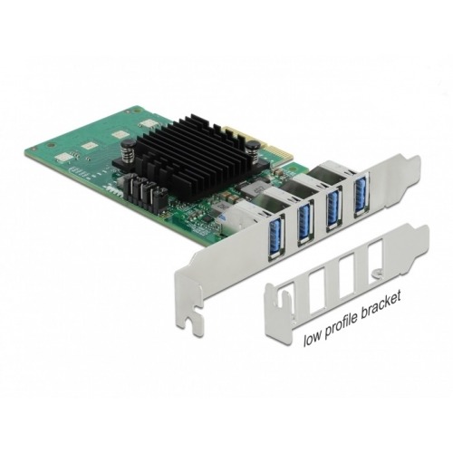 Adaptor PCI-Express Delock 89048, PCI Express x4 - 4x USB 3.0
