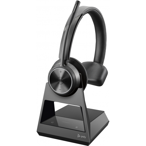 Casca cu microfon Poly by HP Savi 7310 UC/Microsoft Teams, DECT Wireless, Black