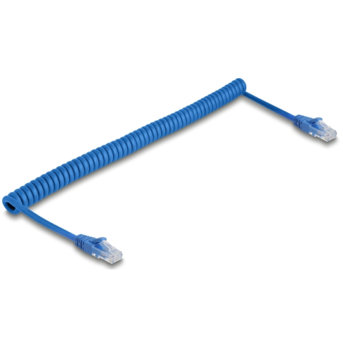 Patch Cord Delock 90197, Cat6, UTP, 1.2 m, Blue