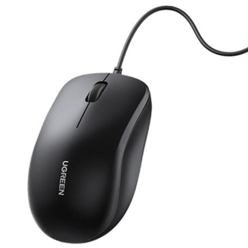 Mouse Optic Ugreen MU007, USB, Black