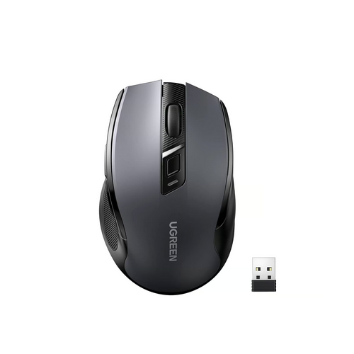 Mouse Optic Ugreen MU006, USB Wireless/Bluetooth, Black