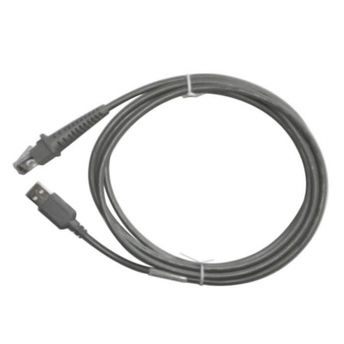 Cablu USB Datalogic 90A052211 pentru Cititoare coduri de bare, USB-A, 2m, Gray