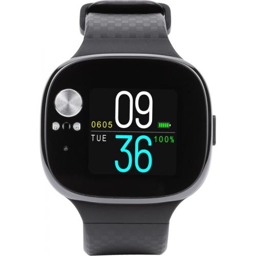 SmartWatch Asus VivoWatch BP HC-A04A, 1.28inch, curea silicon, Black