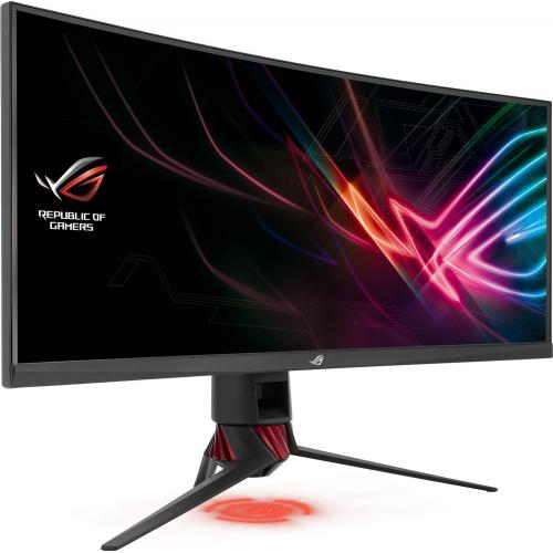 Monitor LED Curbat ASUS ROG Strix XG35VQ, 35inch, 3440x1440, 1ms, Black