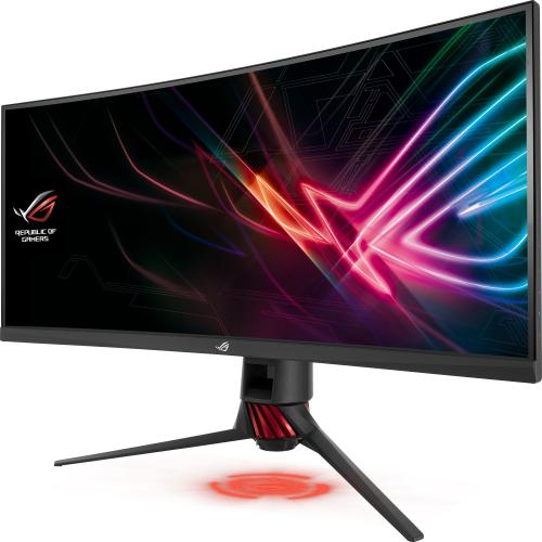 Monitor LED Curbat ASUS ROG Strix XG35VQ, 35inch, 3440x1440, 1ms, Black