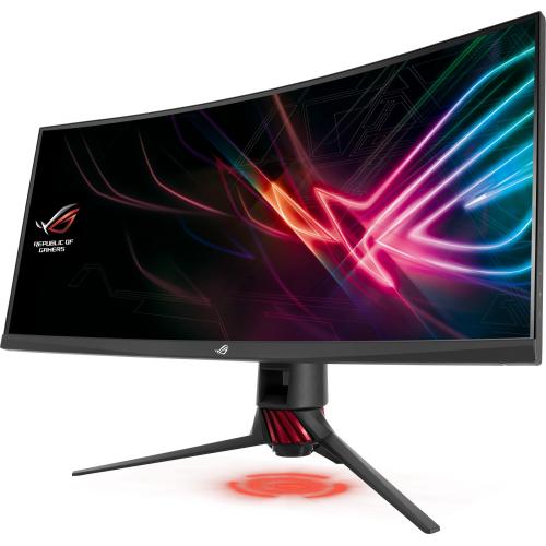 Monitor LED Curbat ASUS ROG Strix XG35VQ, 35inch, 3440x1440, 1ms, Black