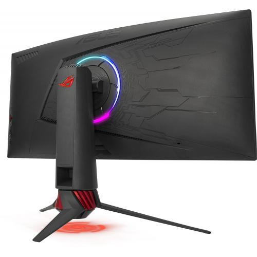 Monitor LED Curbat ASUS ROG Strix XG35VQ, 35inch, 3440x1440, 1ms, Black