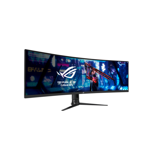 Monitor LED curbat ASUS ROG Strix XG49WCR, 49inch, 5120x1440, 1ms, Black