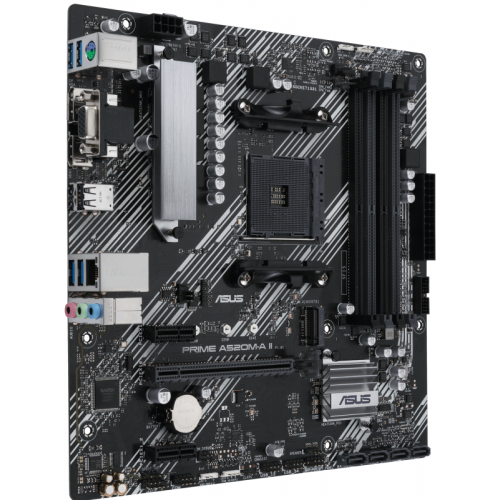 Placa de baza ASUS PRIME A520M-A II, AMD A520, socket AM4, mATX