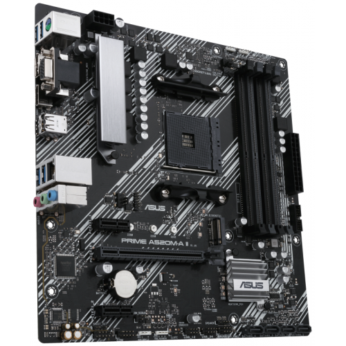 Placa de baza ASUS PRIME A520M-A II, AMD A520, socket AM4, mATX