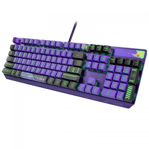 Tastatura ASUS ROG Strix Scope RX EVA Edition, USB, Purple
