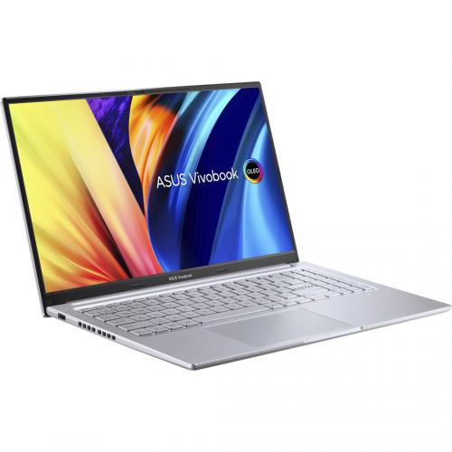Laptop ASUS VivoBook 15X OLED M1503QA-MA142W, AMD Ryzen 5 5600H, 15.6inch, RAM 16GB, SSD 512GB, AMD Radeon Graphics, Windows 11, Transparent Silver