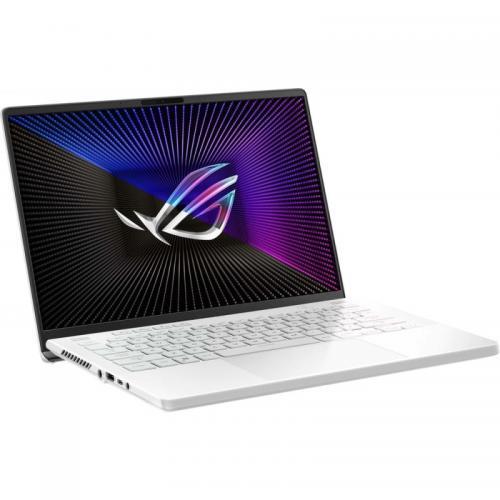 Laptop ASUS ROG Zephyrus G14 GA402RJ-L4054W, AMD Ryzen 7 6800HS, 14inch, RAM 16GB, SSD 512GB, AMD Radeon RX 6700S 8GB, Windows 11, White