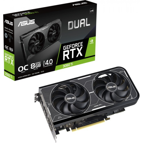 Placa video ASUS nVidia GeForce RTX 3060 Ti Dual OC 8GB, GDDR6X, 256bit