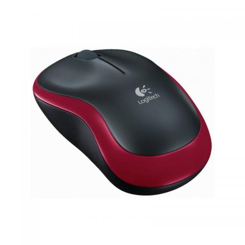 Mouse Logitech M185 Wireless, 1000 DPI, rosu