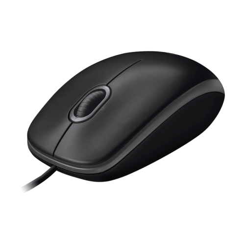 Mouse Optic Logitech B100, USB, Black