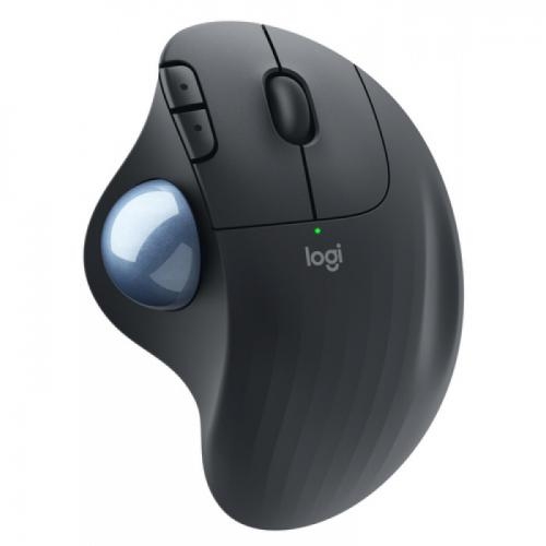 LOGITECH M575 ERGO Bluetooth Trackball Mouse - GRAPHITE