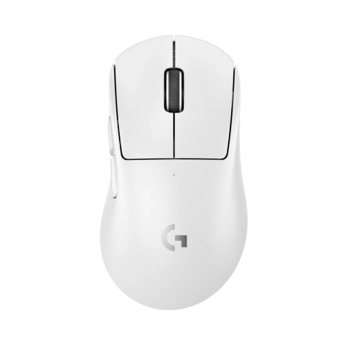 Mouse Optic Logitech PRO X SUPERLIGHT 2 DEX, USB Wireless, White